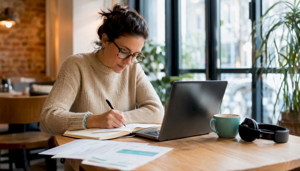 Formatrice spécialisée dans l’animation de stages en ligne pour femmes