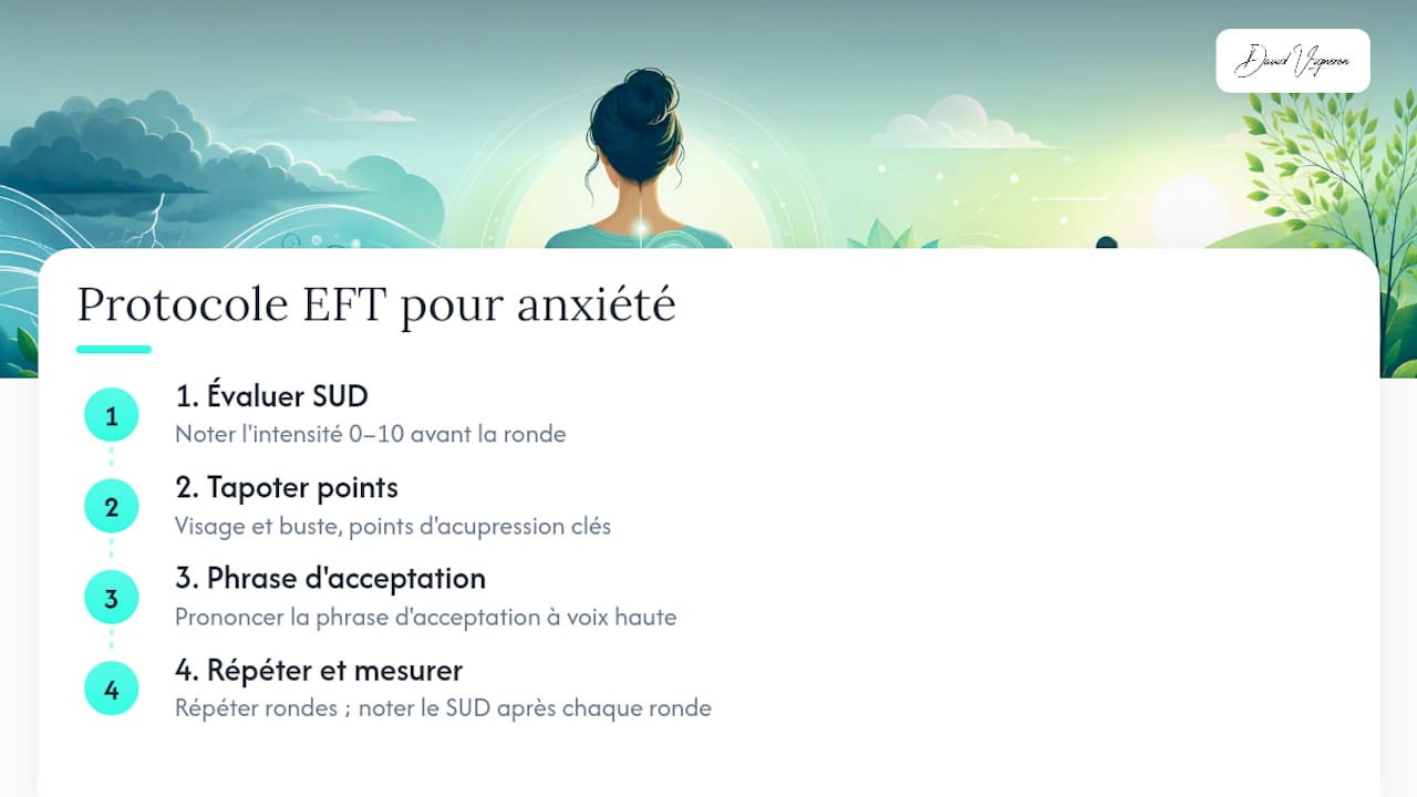 Points EFT et échelle SUD de 0 à 10