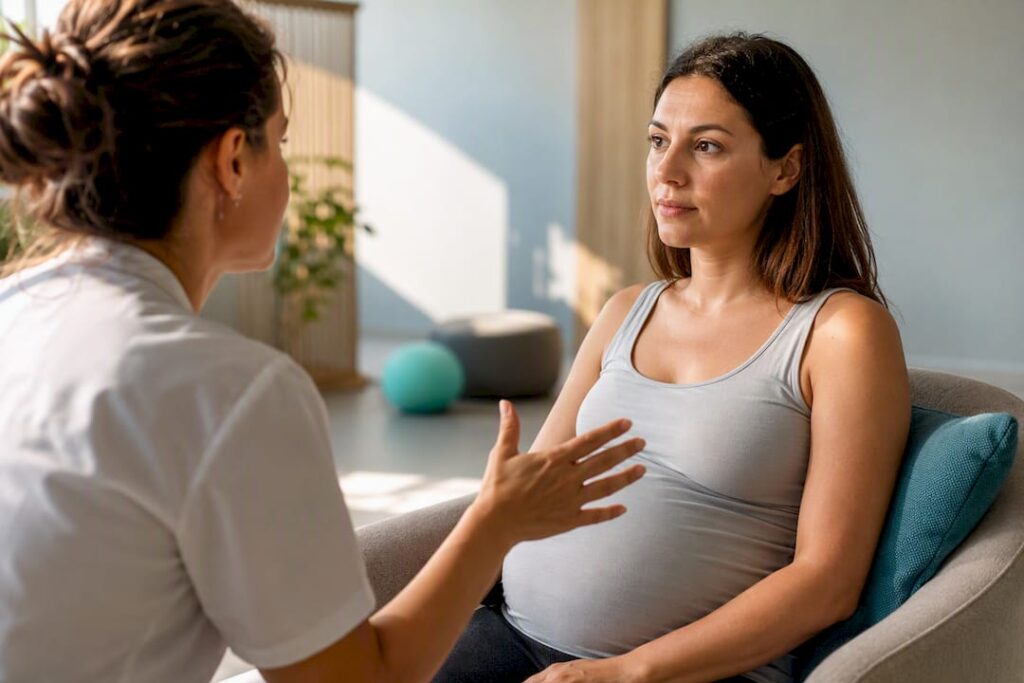 Une sage-femme qui pratique l'hypnose conversationnelle